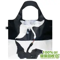 在飛比找momo購物網優惠-【LOQI】天鵝(購物袋.環保袋.收納.春捲包)