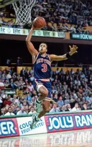Classic Sports Prints- New York Knicks John Starks -Ready2Hang-HUGE canvas