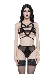 [Widow] Beyond Nice Harness Bra Top