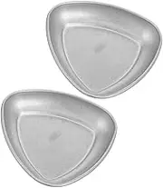 Veemoon 2pcs Coffee Bean Tray for Espresso Machine Vintage Style Bean Display Plate Dosing Cup Spoon