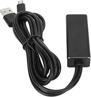 Ethernet LAN USB Adapter Compact and Plug and Play Micro USB to RJ45 Network Card for Stick and TV Without Buffer, Aluminum Alloy Material