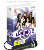 U-sing 2 Australian Edition + 1 official Logitech mic (Wii) (Wii U)