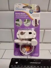 Dreambaby Breezz Guard Safe Window Restrictor Baby Proof Safety White Keyless FS