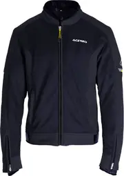 Acerbis Gordon, textile jacket waterproof , color: Dark Blue/Yellow , size: L