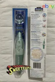 Reach Access Power Flosser w/ 8 Heads Green Battery Powered Dead Stock NEW