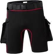 Ronyme Scuba Diving Shorts Submersible Pants Swimwear Thicken Neoprene Wetsuit Shorts Wetsuits Pants for Snorkeling Surfing Swimming