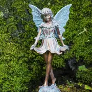 BRECK'S Dancing Fairy Statue - Add This Fun Loving Sprite and Bring Your Gard...