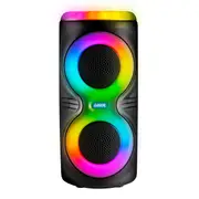 Laser Bluetooth Party Speaker with RGB Lights (Black)