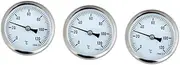 Gatuida Pcs Aluminum Thermometer Mm Scale High Precision Liquid Thermometer c for Oil Tanks