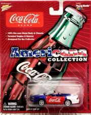 2000 CHEVY CAMARO CONVERTIBLE JOHNNY LIGHTNING COCA-COLA AMERICANA COLLECTIONNew