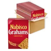 NABISCO GRAHAMS Original Graham Crackers 12 - 14.4 oz Boxes