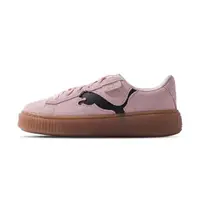 在飛比找momo購物網優惠-【PUMA】Suede Platform Cutout Wn