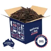 Kangaroo Jerky 1Kg- 100% Natural Australian Healthy Dog Treats, Best Dog Chews