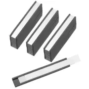 50 Pcs Magnetic Label Holder 3" x 0.5" with Paper Inserts C Channel