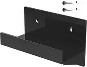 Key Rack Wall Mount, Clear Acrylic Entryway Key Shelf with 6 Hooks, Wall Decoration, Home Storage Organizer for Letters Documents