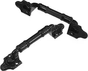 LOEFLIFA 2pcs Heavy Duty Sliding Barn Door Handles Ergonomic Antique Style Pulls for Doors Versatile Closet Gate Use Resistant Modern Design for Stylish Home Decor
