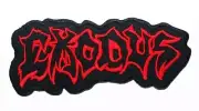 Metal Mayhem Embroidered Patch - Thrash Metal Band Logo for Bags, Hats, Jeans, S