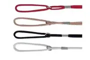 Beau Pets - Nylon Cord - Lead with Clip - 4mm x 100cm - White
