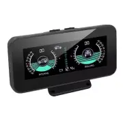 Car Speedometer Inclinometer Compass Slope/VoltageHUD GPS Gauge Head Up Display (for: Audi)