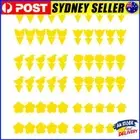 10pcs Useful Fungus Gnat Traps Dual-Sided Yellow Sticky Fly Traps Fruit Fly Trap