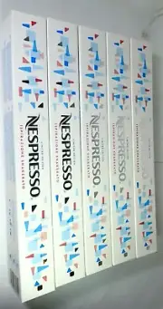 Nespresso 5 Sleeves Shakerato Limited Coffee Espresso Original line OL Pods,Read