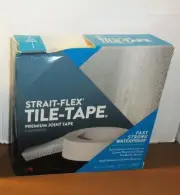 Premium Strait-Flex Tile-Joint Tape WaterProof, 2 1/4 "X 100, NO. T-100S