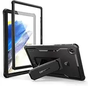 Dexnor for Samsung Galaxy Tab A8 Case, [Built in Screen Protector and Kickstand] Heavy Duty Military Grade Protection Shockproof Protective Cover for Samsung Tab A8 - Black