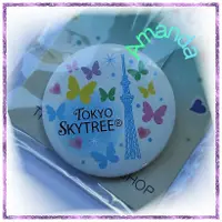 在飛比找蝦皮購物優惠-日本帶回 -- 東京天空樹/晴空塔限定 天空樹(蝴蝶款) 別