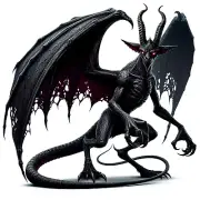Dark Jersy Devil Ancient 3" DnD Myth Legend Mythology Gaming Hobby Decal