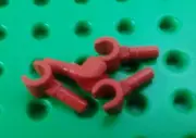 *NEW* Lego Red Hands for Space Star Wars Minifigs Figures Figs - 4 pieces