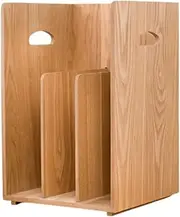 Rack of DVD DVD HEPTERNER NON SLOP BIOKTOP BIOTHER RACKET RACKET for LIBER VIDE GAMES HOLD BIBLOY, Brown, as described