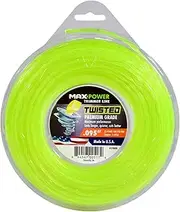 Maxpower 338808 Premium Twisted Trimmer Line .095-Inch Twisted Trimmer Line 100-Foot Length, Yellow