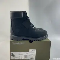 在飛比找Yahoo!奇摩拍賣優惠-Timberland  黑百搭 防水 登山 馬丁靴  TB0