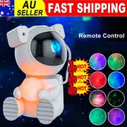 Astronaut Starry Galaxy Projector Night Light Lamp Space Nebula Star w/Remote RO