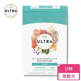 【Nutro 美士】大地極品 高齡犬養生配方 雞肉、羊肉+鮭魚 15磅(惜食期限:20240528)