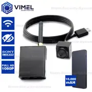 Professional LIVE View WIFI Camera 10000mA DIY Recorder Home Security Spy hidden