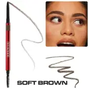 O/S One Size BrowKiki Micro Brow Defining Pencil FULL SIZE in 03 Soft Brown $22