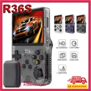 R36S Retro Handheld Video Game Console Linux System 3.5 Inch IPS Screen RK3326