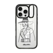 iPhone 16 Pro Impact Ring Stand Case MagSafe Compatible Fashion by aLILscribble