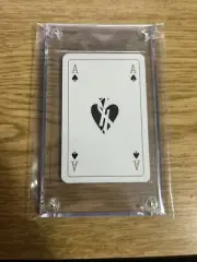 Yves Saint Laurent YSL Ace of Spades Playing Card In Plastic Case