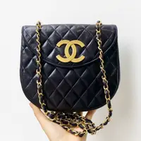 在飛比找PopChill優惠-[二手] Chanel Vintage 老香 貝嫂24k大金