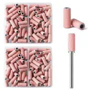Small Sanding Bands for Nail Drill with 3.1mm Mandrel Bit, 160 Pcs Set Mini