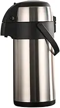 Zerodeko Stainless Steel Insulation Kettle Large Capacity Warm Water Pot for Home Office Travel Push Type Easy Release Rustproof Food Grade Safe Design