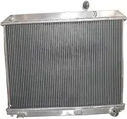 42mm 2Row Aluminum Racing Radiator Compatible For Mazda RX-8 RX8 SE17 1.3L Manual 2003-2012 MT 2.6 11 10 09 08 07 06