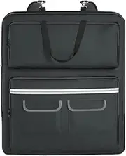 [Generic] Solar Panel Storage Bag - Weatherproof Carry Bag for Foldable Solar Panels | Portable Solar Panel Organiser, Travel Start with Handles, Protective Equipment Bag for Outdoors, and Camping