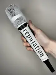 White Reputation Wireless Professional Microphone Receiver/Transmitter System