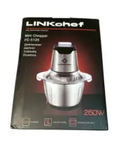 Mini Food Chopper, 5 Cup Food Processor Mini Electric 1.2L 250W Meat Grinder