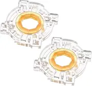 uxcell GT-Y Octagonal Restrictor Plate Gate Arcade Game Machine DIY Parts Replacement for JLF Joysticks 2Pcs