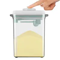 在飛比找蝦皮購物優惠-ankou 奶粉盒大容量便携 奶粉罐密封罐防潮桶 按壓式密封
