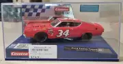 1/32 Carrera Digital 132 Ford Torino Talladega Wendell Scott #34 Slot Car 30754